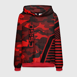 Мужская толстовка CS:GO Red Camo