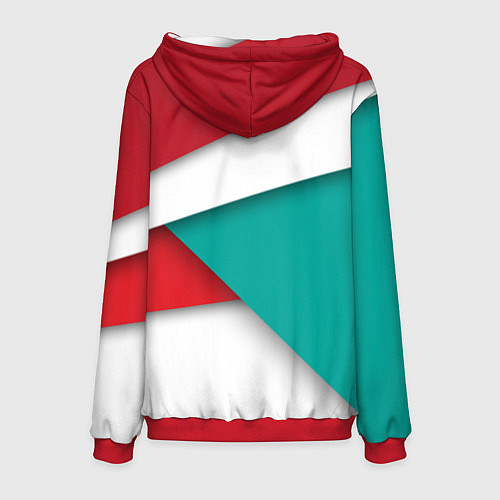 Мужская толстовка FC Liverpool / 3D-Красный – фото 2