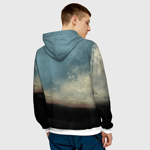 Мужская толстовка Kingdom Come: Deliverance / 3D-Белый – фото 4