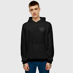 Толстовка-худи мужская Russia Legend 2024, цвет: 3D-черный — фото 2