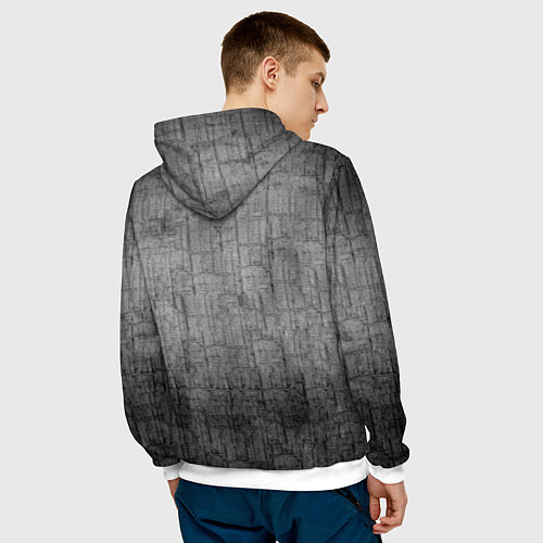 Мужская толстовка Пабло Эскобар / 3D-Белый – фото 4