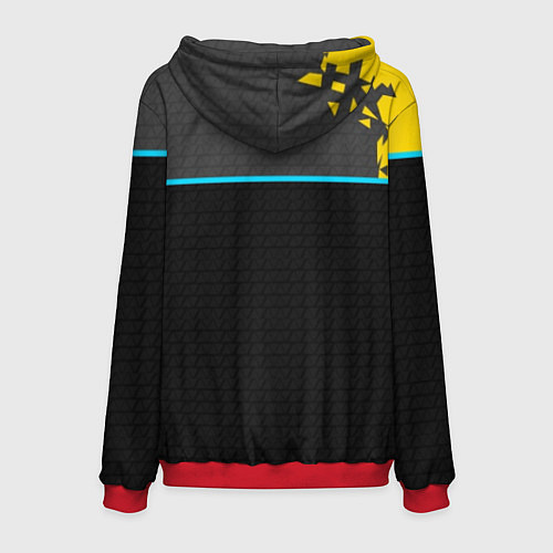 Мужская толстовка JB300 Android / 3D-Красный – фото 2