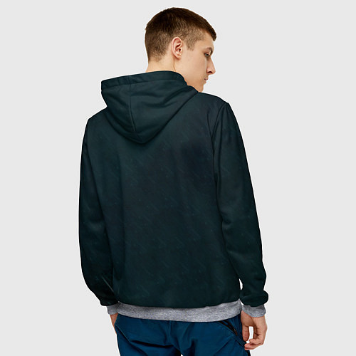 Мужская толстовка A Way Out / 3D-Меланж – фото 4