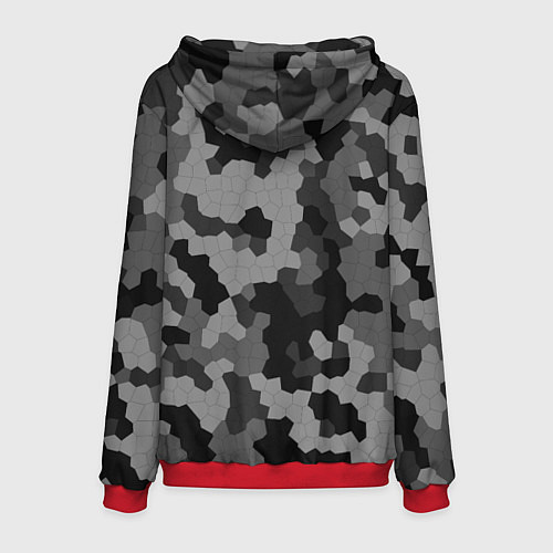 Мужская толстовка Ronaldo 7: Camo Sport / 3D-Красный – фото 2