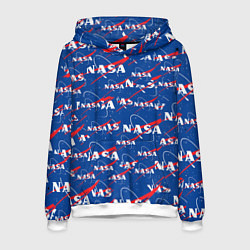 Мужская толстовка NASA: Logo Pattern