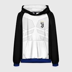 Толстовка-худи мужская JUVENTUS SPORT, цвет: 3D-синий