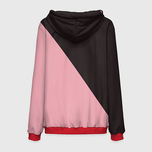 Мужская толстовка MONOKUMA X MONOMI / 3D-Красный – фото 2