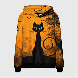 Мужская толстовка Halloween Cat