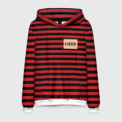 Толстовка-худи мужская LIZER: My Soul, цвет: 3D-белый