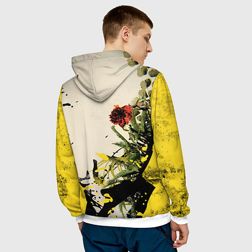 Мужская толстовка TOP: Chlorine / 3D-Белый – фото 4