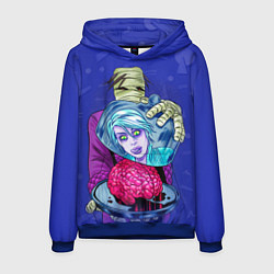 Мужская толстовка I-ZOMBIE с мумией и мозгами