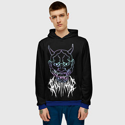 Толстовка-худи мужская Ghostemane, цвет: 3D-синий — фото 2