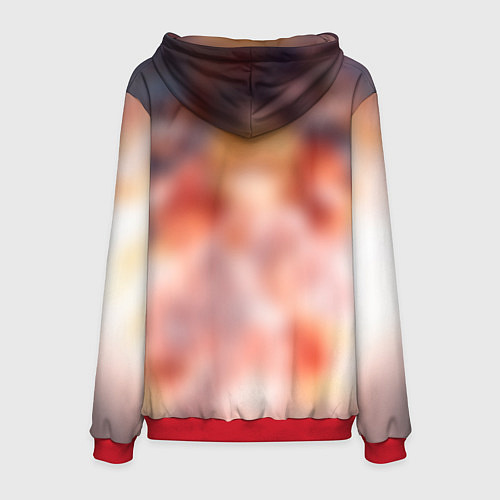 Мужская толстовка Бездомный Бог / 3D-Красный – фото 2