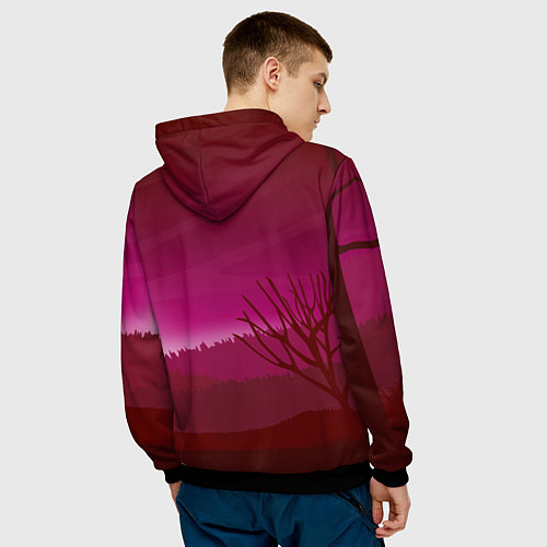 Мужская толстовка Dead by Daylight / 3D-Черный – фото 4