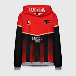 Толстовка-худи мужская Cs:go - Faze The Form 2022, цвет: 3D-меланж
