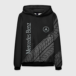 Толстовка-худи мужская Mercedes AMG: Street Style, цвет: 3D-черный
