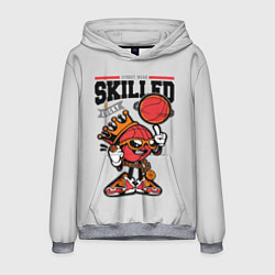 Мужская толстовка Skilled and lucky ball