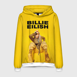 Толстовка-худи мужская Billie Eilish: Lovely, цвет: 3D-белый