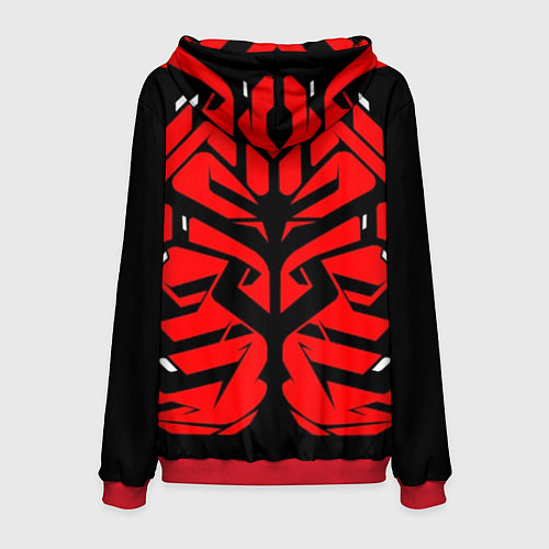Мужская толстовка ARMOR SAMURAI / 3D-Красный – фото 2