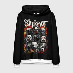 Мужская толстовка Slipknot: Faces