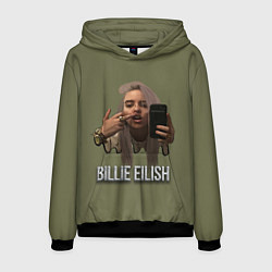 Толстовка-худи мужская BILLIE EILISH, цвет: 3D-черный