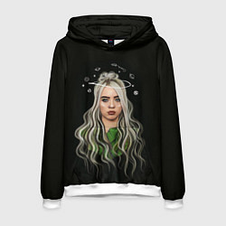 Толстовка-худи мужская BILLIE EILISH, цвет: 3D-белый