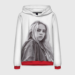 Толстовка-худи мужская BILLIE EILISH, цвет: 3D-красный