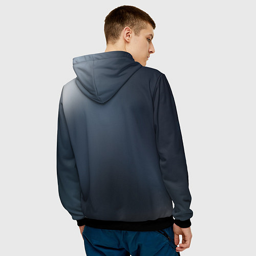 Мужская толстовка Billie Eilish: Love / 3D-Черный – фото 4