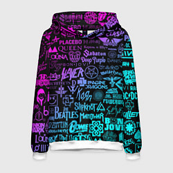 Мужская толстовка ЛОГОТИПЫ РОК ГРУПП