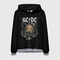 Мужская толстовка ACDC - hells bells