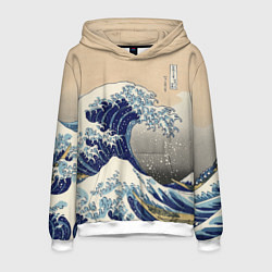 Мужская толстовка Kanagawa Wave Art