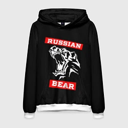 Мужская толстовка RUSSIAN BEAR - WILD POWER