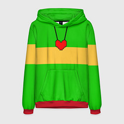 Толстовка-худи мужская ЧАРА CHARA, цвет: 3D-красный