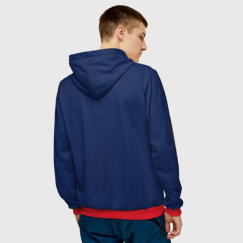 Мужская толстовка Дзюба FCZP Edition / 3D-Красный – фото 4