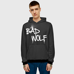Толстовка-худи мужская Bad Wolf, цвет: 3D-черный — фото 2