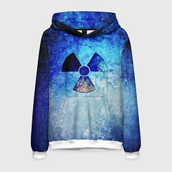 Толстовка-худи мужская STALKER ZONE, цвет: 3D-белый