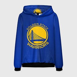 Толстовка-худи мужская GOLDEN STATE WARRIORS, цвет: 3D-черный