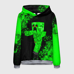 Толстовка-худи мужская MINECRAFT, цвет: 3D-меланж