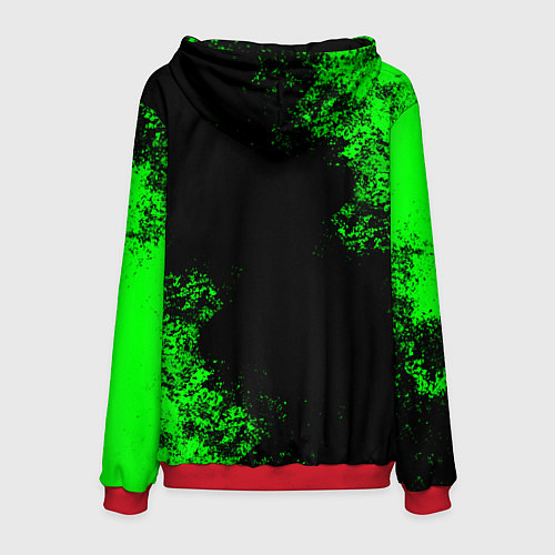 Мужская толстовка MINECRAFT / 3D-Красный – фото 2