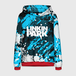 Толстовка-худи мужская Linkin Park, цвет: 3D-красный