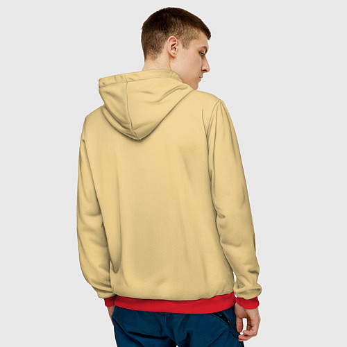 Мужская толстовка Archer / 3D-Красный – фото 4