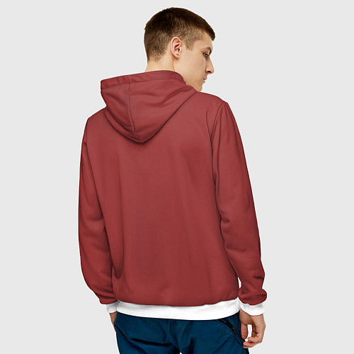 Мужская толстовка One Piece / 3D-Белый – фото 4