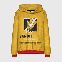 Толстовка-худи мужская Bandit R6s, цвет: 3D-красный