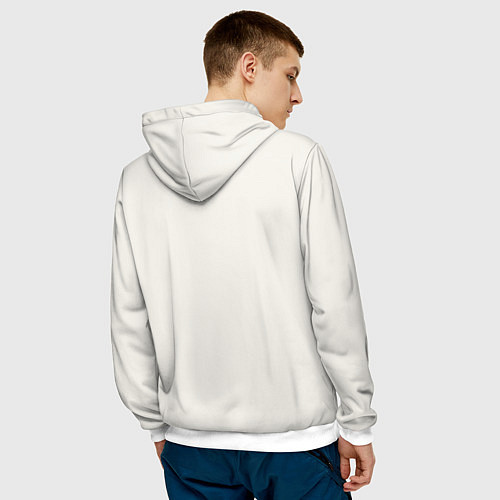 Мужская толстовка Ariana Grande Ариана Гранде / 3D-Белый – фото 4