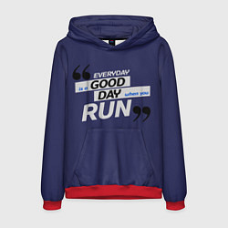 Мужская толстовка Бегу - значит живу