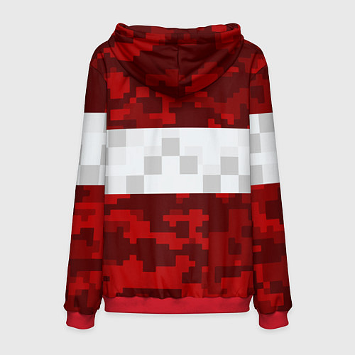 Мужская толстовка MINECRAFT TNT / 3D-Красный – фото 2