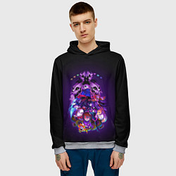 Толстовка-худи мужская UNDERTALE, цвет: 3D-меланж — фото 2
