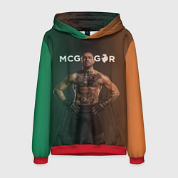 Толстовка-худи мужская Conor McGregor, цвет: 3D-красный