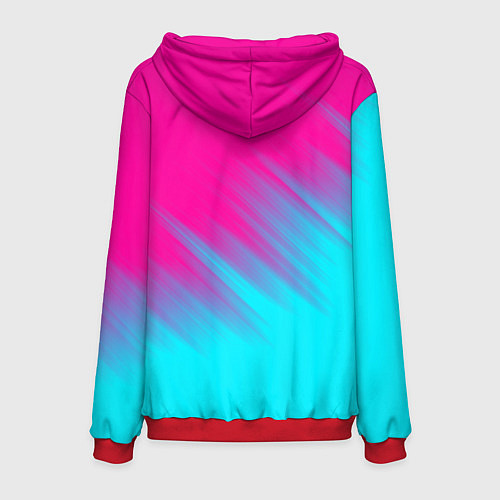 Мужская толстовка UNDERTALE / 3D-Красный – фото 2