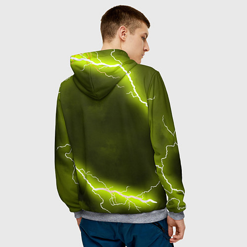 Мужская толстовка Ark Survival Evolved / 3D-Меланж – фото 4